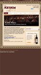 Mobile Screenshot of kedemwinery.com